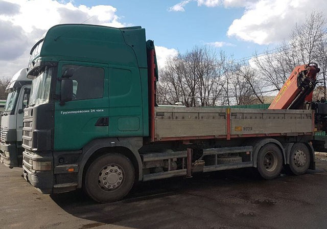 Манипулятор Fassi F175A.0.25 на базе Scania без прицепа